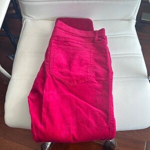 Women's Red Jeans
